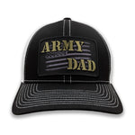 Army Dad Tactical-Style Flag Ball Cap or Trucker Hat