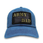 Army Dad Tactical-Style Flag Ball Cap or Trucker Hat