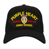 Purple Heart - Korean War Veteran - Combat Wounded Hat - Multiple Colors Available