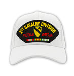 US Army 1st Cavalry Division - Vietnam Veteran Hat - Multiple Colors Available