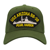 USS Arizona BB-39 - Pearl Harbor Hat - Multiple Colors Available