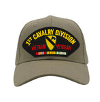 US Army 1st Cavalry Division - Vietnam Veteran Hat - Multiple Colors Available