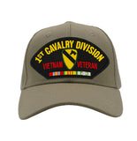 US Army 1st Cavalry Division - Vietnam Veteran Hat - Multiple Colors Available