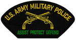 US Army Military Police Embroidered Patch 5 3/16" x 2 5/8"